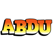 Abdu sunset logo