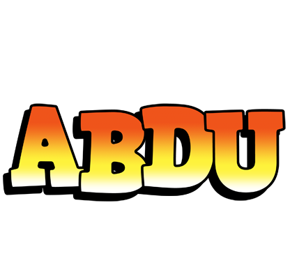 Abdu sunset logo