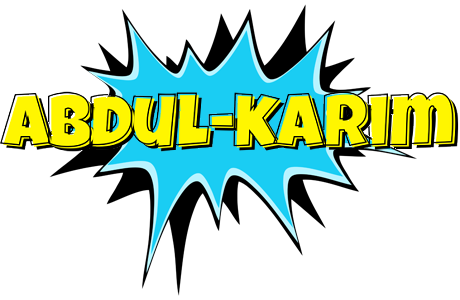 Abdul-Karim amazing logo