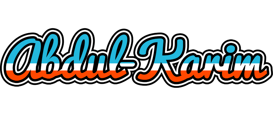 Abdul-Karim america logo
