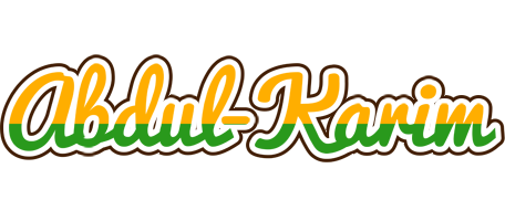 Abdul-Karim banana logo