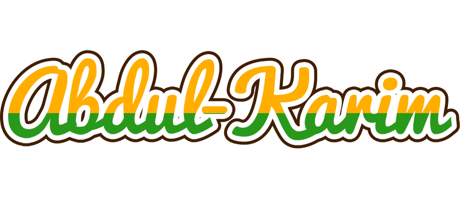 Abdul-Karim banana logo
