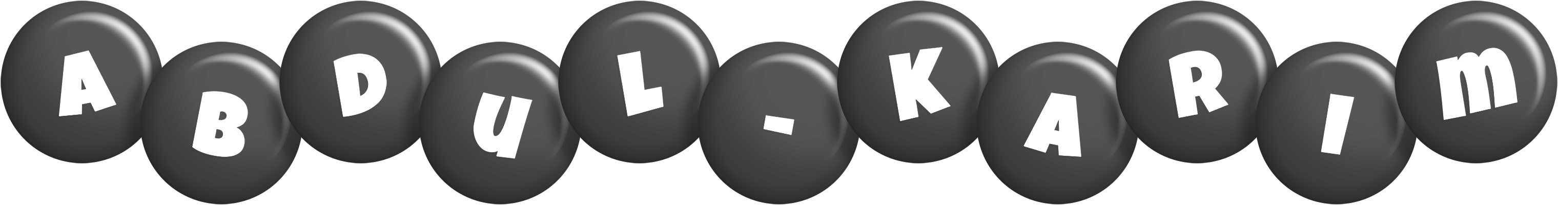 Abdul-Karim candy-black logo