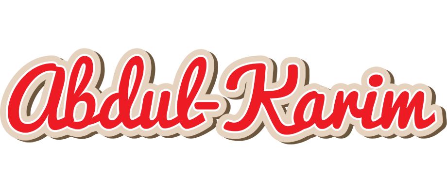 Abdul-Karim chocolate logo