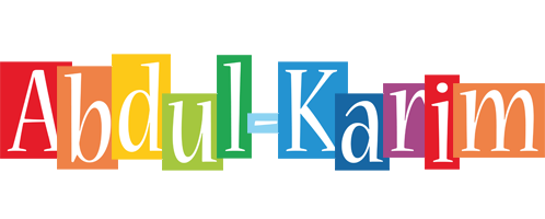 Abdul-Karim colors logo