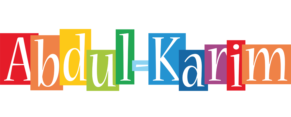 Abdul-Karim colors logo
