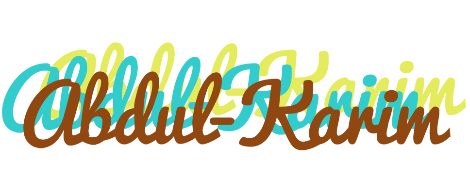 Abdul-Karim cupcake logo