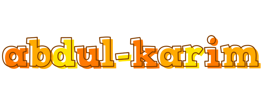 Abdul-Karim desert logo