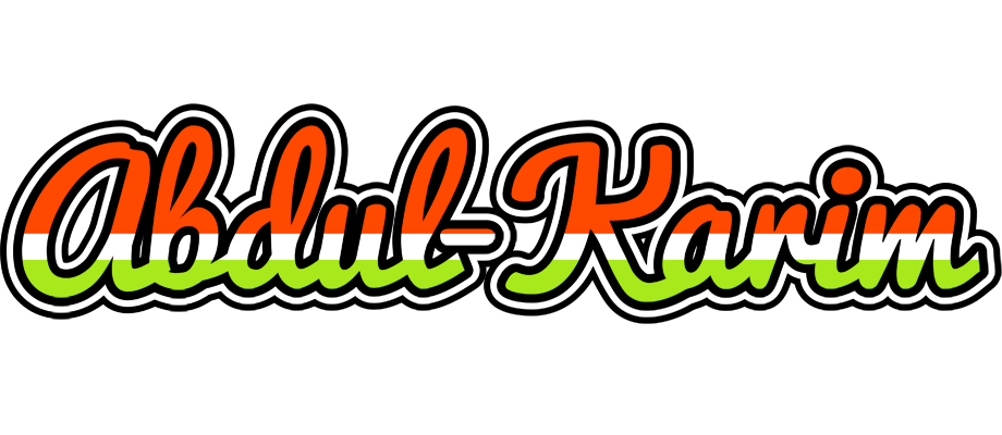 Abdul-Karim exotic logo
