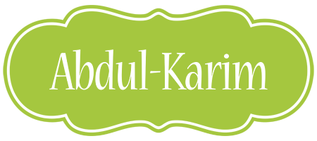 Abdul-Karim family logo