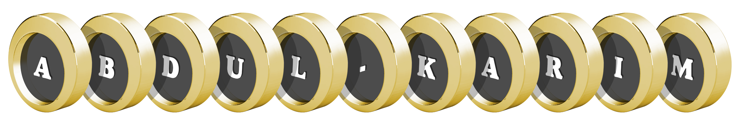 Abdul-Karim gold logo