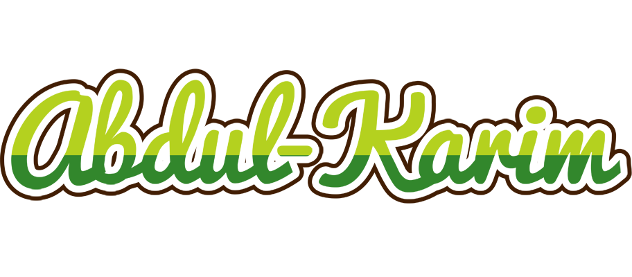 Abdul-Karim golfing logo