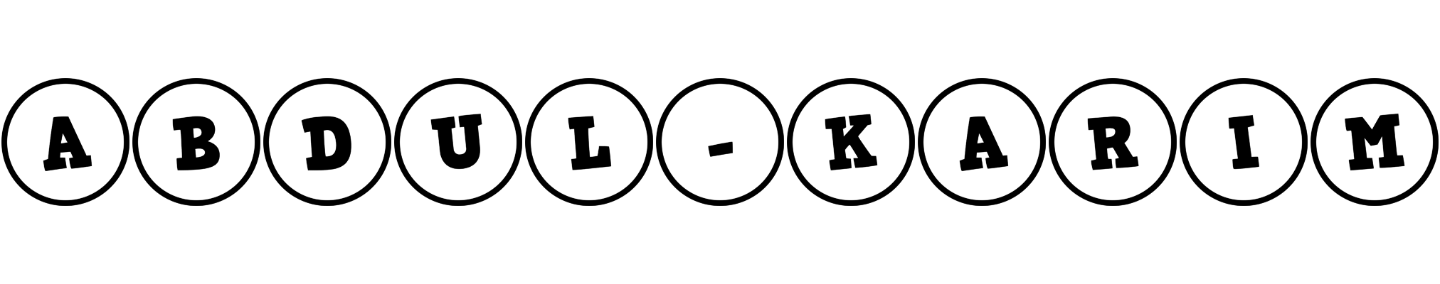 Abdul-Karim handy logo