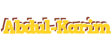 Abdul-Karim hotcup logo