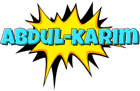 Abdul-Karim indycar logo