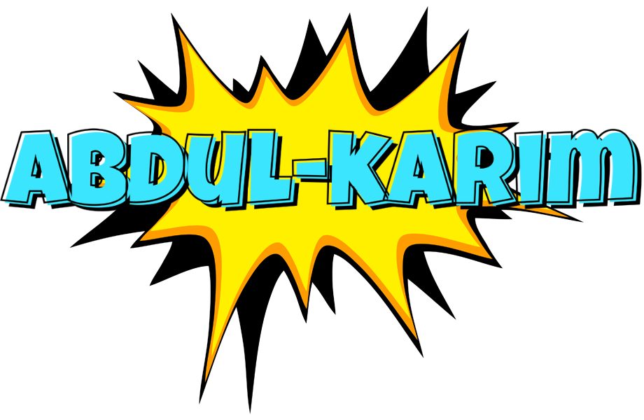 Abdul-Karim indycar logo