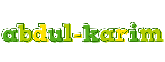 Abdul-Karim juice logo