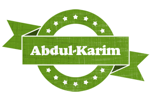 Abdul-Karim natural logo