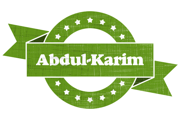 Abdul-Karim natural logo