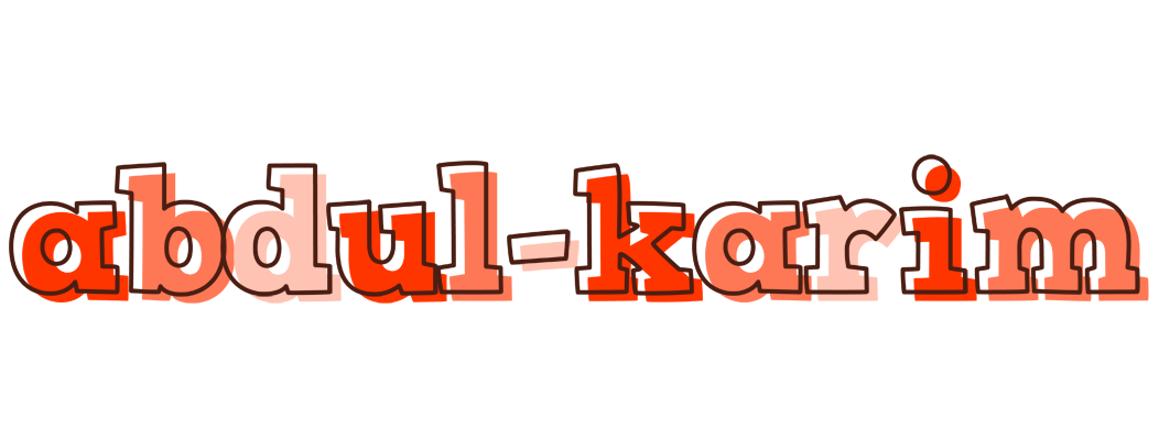 Abdul-Karim paint logo