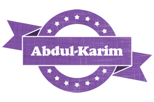 Abdul-Karim royal logo