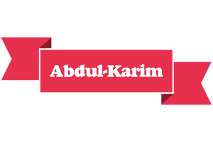 Abdul-Karim sale logo