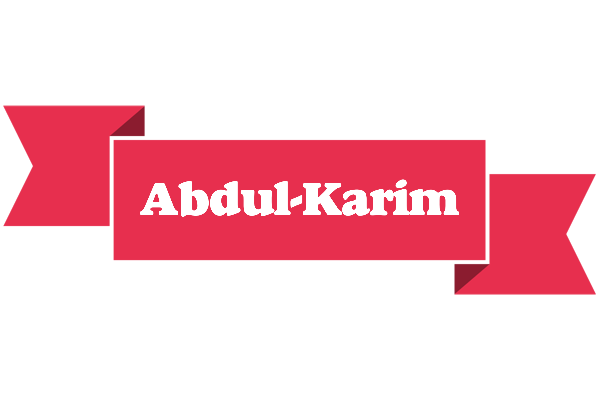 Abdul-Karim sale logo