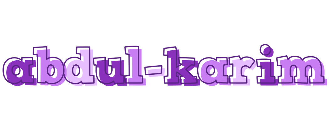 Abdul-Karim sensual logo
