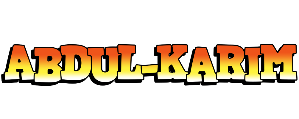Abdul-Karim sunset logo