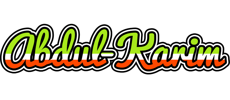 Abdul-Karim superfun logo