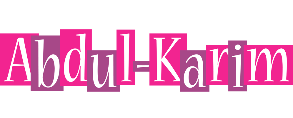 Abdul-Karim whine logo