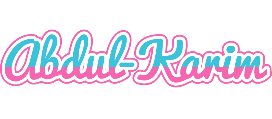 Abdul-Karim woman logo