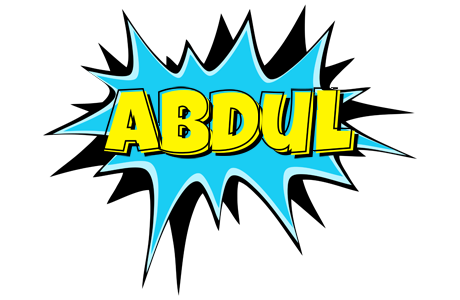 Abdul amazing logo