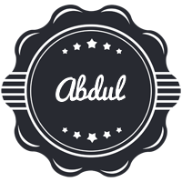 Abdul badge logo