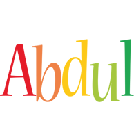 Abdul birthday logo