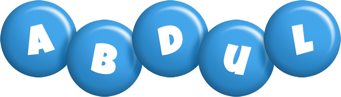 Abdul candy-blue logo