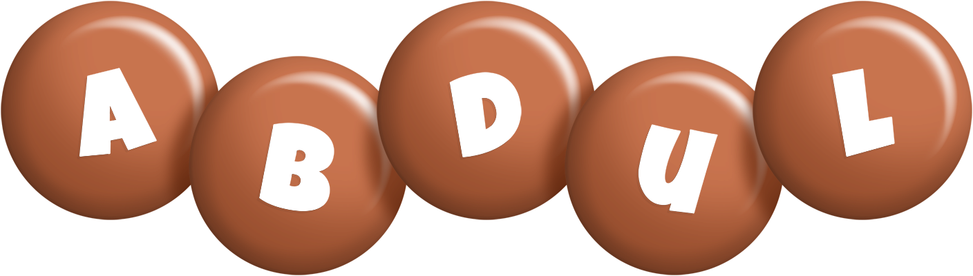 Abdul candy-brown logo