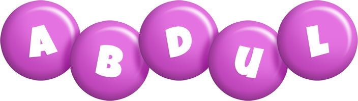 Abdul candy-purple logo