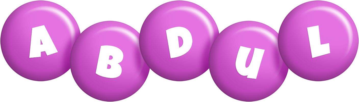 Abdul candy-purple logo