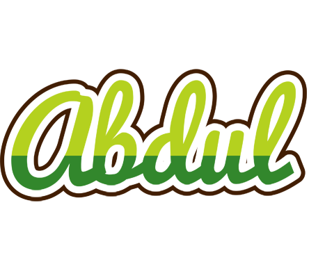 Abdul golfing logo