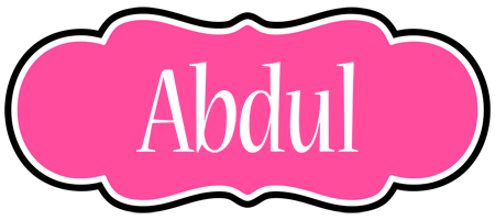 Abdul invitation logo