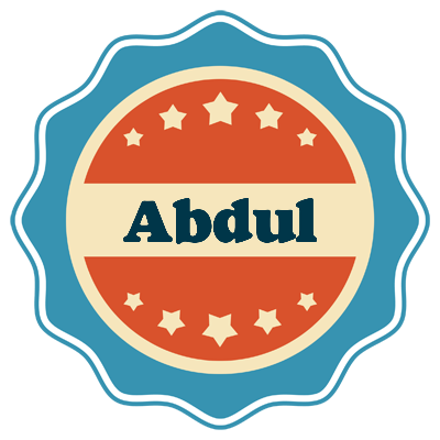 Abdul labels logo