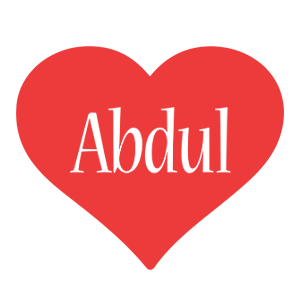 Abdul love logo