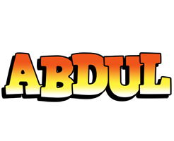 Abdul sunset logo