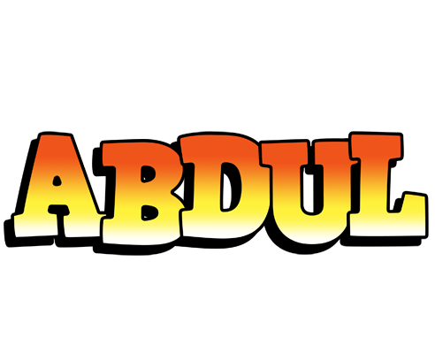 Abdul sunset logo