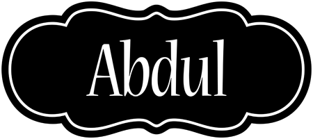 Abdul welcome logo