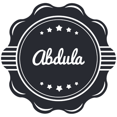 Abdula badge logo
