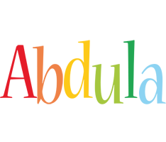 Abdula birthday logo