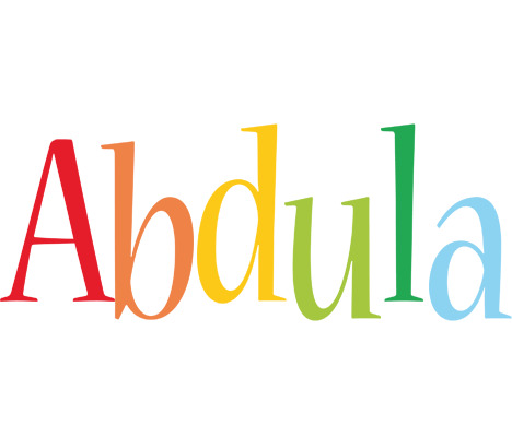 Abdula birthday logo