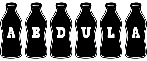 Abdula bottle logo